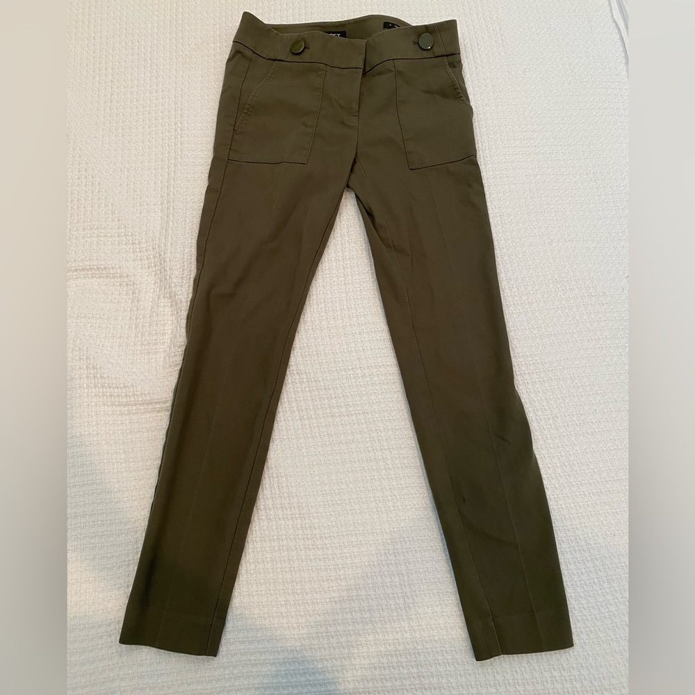 LOFT Marissa olive skinny pants